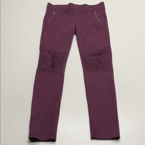 ONE 5 ONE Womens Medium Purple Leggings
